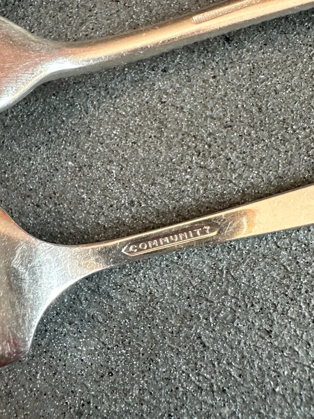 Classic Silver Serving Forks - Polished Stainless Set